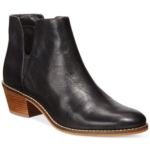 Shoes - Cole Haan "Abbot" black leather ankle boot 8.5